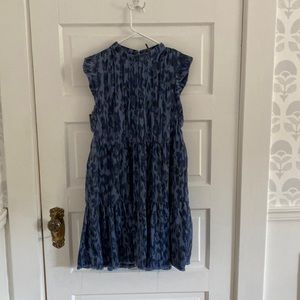 Anthropology animal print dress. Perfect Casual dress from spring to fall.